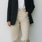 Cynthia Rowley Black Blazer Jacket Career Office Business Casual Photo 0