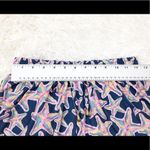 Simply Southern  Blue Starfish Print Tassel Hem High Waisted Shorts Size S/M Photo 2