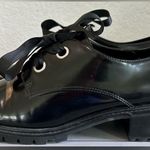 ALDO  Patent Ribbon Oxfords Size 7.5 Photo 3