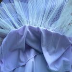 Mac Duggal  Lavender Waffle Knit Textured Skater Skirt Photo 7