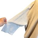 Catherines 2X Shirt Top Scoop Neck 3/4 Sleeve Suprema Collection Beige Heather Photo 2