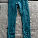 Lululemon Turquoise Leggings With Pockets Photo 0