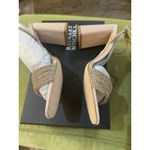 Badgley Mischka Becca rhinestone jeweled sandals size 6 Bridal Fairy Photo 7