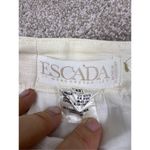 Escada Margaretha Ley women cream linen skirt Size 42 Size L Photo 2