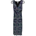 Chico's Chico’s Maida Textured Sleeveless Maxi Dress Size Medium Feminine Resortwear Photo 2