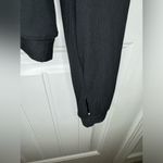 Nike Black Ribbed Dri-FIT Element Running Mid Layer 1/2 Zip Top Photo 2