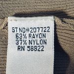 Max Studio  V-Neck Sleeveless Tan Sweater Sz Small Photo 6