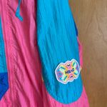 Head  Sports‎ Vintage Jacket Windbreaker hot pink size small Photo 4