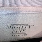Mighty fine Women's Valentine's Day Check Short Sleeve Graphic T-Shirt XS Photo 5