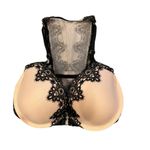 Victoria's Secret Victoria’s Secret Dream Angels Lace Lined Demi Bra with Sheer Mesh Back 32DDD Photo 1