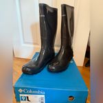 Columbia Luscher Omni-Heat Classic Rubber Boot Womens 9 Black NIB Photo 6