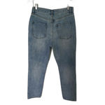 Luca + Grae NWT High Rise Distressed Denim Jeans Straight Leg Sz M Photo 1