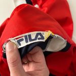FILA Vintage Italy Red Track Jacket Womens 4 Retro Tennis Colorful VTG 70s 80s? Photo 10