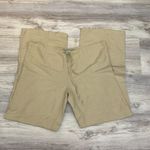 Streetwear Society 55% Linen Tan Drawstring Wide Leg Women’s Pants Size Medium Photo 1