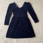 Laura Ashley  Dress Velvet Button Back Cottage Core - Vintage 12 Photo 1