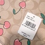Coach Heart Crossbody In Signature Canvas With Heart Cherry Print CE653 Photo 10