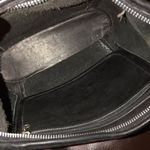 Coach Vintage  Black Leather Bleeker Slim Duffle Feeder Crossbody Shoulder Bag Photo 4