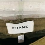 frame denim  Le High Skinny Jeans in Coated Military Size 27 Photo 11
