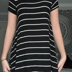 Acemi black and white striped shirt Photo 0