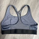Victoria's Secret Sport The Player Sports Bra Racerback Gray Dot Mesh Large Photo 1