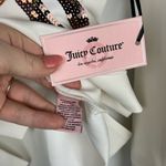 Juicy Couture White Gold Sequin "I Woke Up Like This" NWT Sweatshirt Photo 4