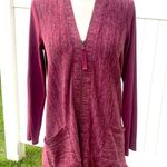 LOGO By Lori Goldstein LOGO Soft Zip Up Pocket Sweater Photo 3