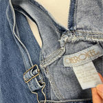 Cherokee Vintage Denim Capri Overalls Photo 3