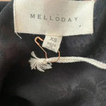 MELLODAY 🆕 Boho Vibes Chiffon Tier Tunic Top XS🆕 Photo 5