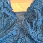 Daytrip Women’s Buckle  Black Lace Bralette Sexy Festival Size Small Photo 1