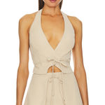 Lovers + Friends NWT Abbey Top in Nude Neutral Photo 0