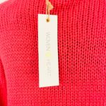 Woven Heart NWT Nordstrom  Pink Loose Knit Sweater Photo 4