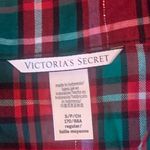 Victoria's Secret New Classic Victoria Secrets Angels Plaid Long sleeve button up shirt Size Small Photo 1