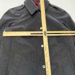 Calvin Klein Calvin‎ Klein Jacket Womens Small Black Water Resistant Breathable Shell Hooded Photo 6