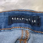 Aeropostale Medium Washed MidRise 3” Inseam Ripped Cuffed Hem Jean Short 2 Photo 6