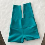 Carbon38 High Rise 7/8 Legging In Cloud Compression Dark Teal Size M $98 Blue Size M Photo 4