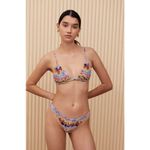Fella Swim NEW Julian Top Small Beach Pool Summer Miami Cancun Bali Orange Photo 2
