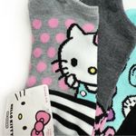 Hello Kitty  Womens No Show Socks Sanrio Pink Pastel Fun Cute Gift Bows Polka Dot Photo 2