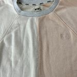 Madewell ‎ MWL crop Colorblock Sweatshirt Photo 4