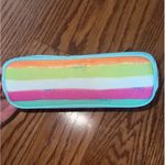 Coach Y2K Vintage Hampton Watercolor Stripe Pouch Cosmetic Makeup Bag Photo 3