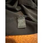 Love Stitch Black Sheer High Low Blouse Small‎ Top Shirt S Long Sleeve Collared Photo 6