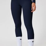 Navy blue leggings Size L Photo 0