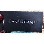 Lane Bryant  Chunky Knit Winter‎ Scarf Black White Teal Colorblock Cozy Warm Photo 1