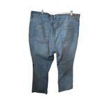 Crown & Ivy Medium Wash High-Rise Vintage Straight Size 18 Cuffed Jeans. Photo 5