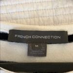 French Connection Striped Black and White Sweater Photo 1