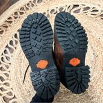 Harley Davidson 81025 Boots Lace Up Brown Leather Motorcycle Buckle Size 6 Gray Photo 5