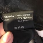 wilson's leather Zip Up Jacket with Belt, Black, Medium Photo 5