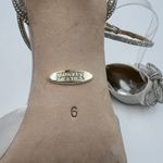 Badgley Mischka  Sacred Pump White Bow Rhinestone Photo 2