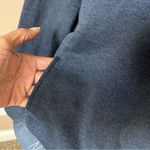 Nike | Navy Blue Fleece Lined Cowl Neck Sweatshirt Sz L Photo 4