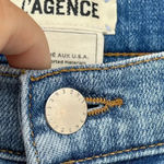 L'Agence El Matador French Slim Mid-Rise Jeans in Dry Ice sz 25 Photo 3