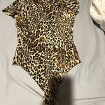 Bar III  animal print bodysuit M Photo 2